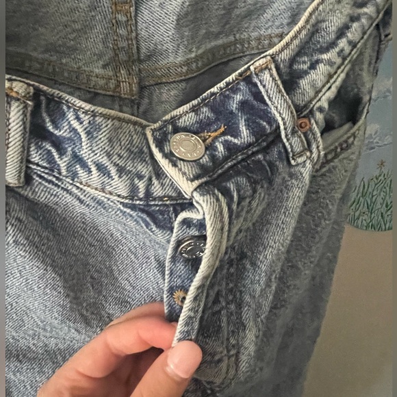 Pacsun High Rise Straight Jean - Picture 4 of 4